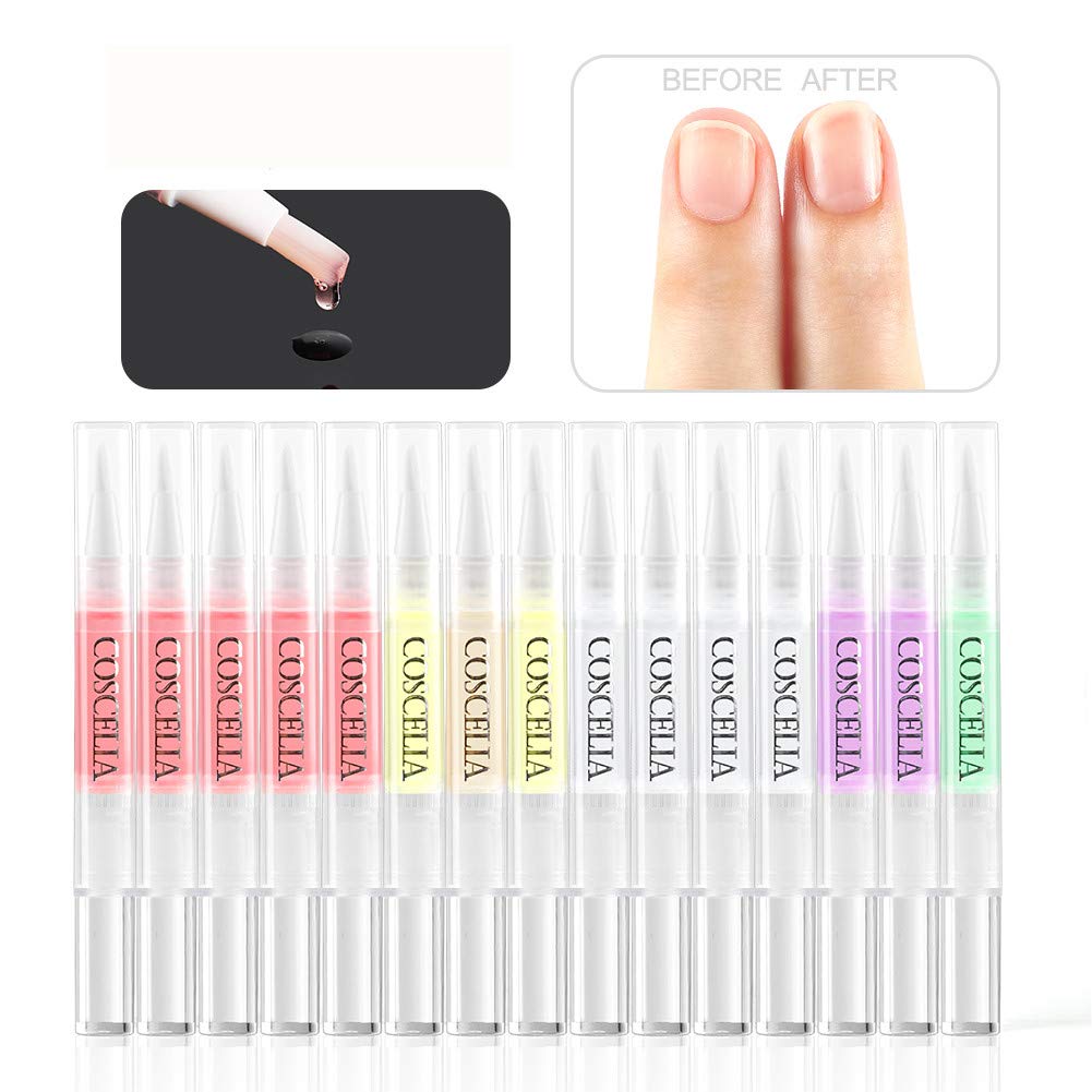 15PC Cuticle Revitalizer Oil Nail Oil Treatment Manicure Tools Soften Pen Nail Cuticle Oil Pen For Nails Moist and Treatment: Beauty