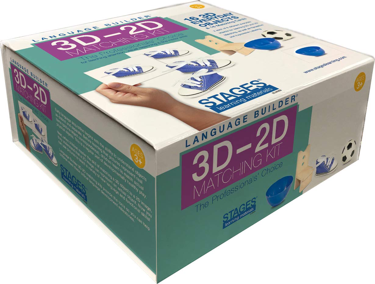 Photo 1 of Stages Learning Language Builder: 3D-2D Matching Kit: Everyday Objects, Multi