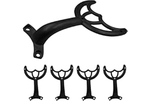 Aginkgo 5 Pack Ceiling Fan Replacement Blades Arm for 42 inch Brass Fan Blade Arm (Black)
