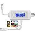 TV Antenna Amplifier Signal Booster, 25dBi High Gain TV Antenna Booster for 4K HDTV, Low Noise, Adjustable Gain & Timer, USB