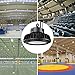 LED High Bay Light,150W UFO Hi-Bay Lighting(600W HID/HPS Equivalent) 19500 Lumens 130Lm/W Sosen Driver Dimmable 5000K,Lumileds SMD 3030 LED for Garage Gym Workshop Warehouse, UL Listed, Well Don