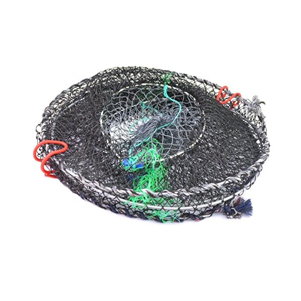 Jmkcoz-1PC-Crab-Trap-Crawfish-Lobster-Shrimp-Collapsible-Cast-Net-Fishing-Nets-25cm-x-45cm