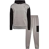 RBX Boys Sweatsuit Set - 2 Piece Fleece Sweat Sets with Pullover Hoodie Sweatshirt & Boys Joggers - Active Kids Matching Set