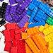 Best Choice Products Deluxe 1000-Piece Building Brick Blocks Set w/ Carrying Case, 14 Shapes, 10 Colors - Multicolor