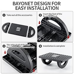 CasaZenith Foot Rest for Under Desk at Work