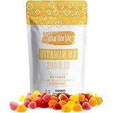 Smart for Life Vitamin D3 Gummies - High Absorption Vitamin D3 - Great for Immune Support & Bone Strength - Vitamin D Gummies for Adults or Kids - 60 Count