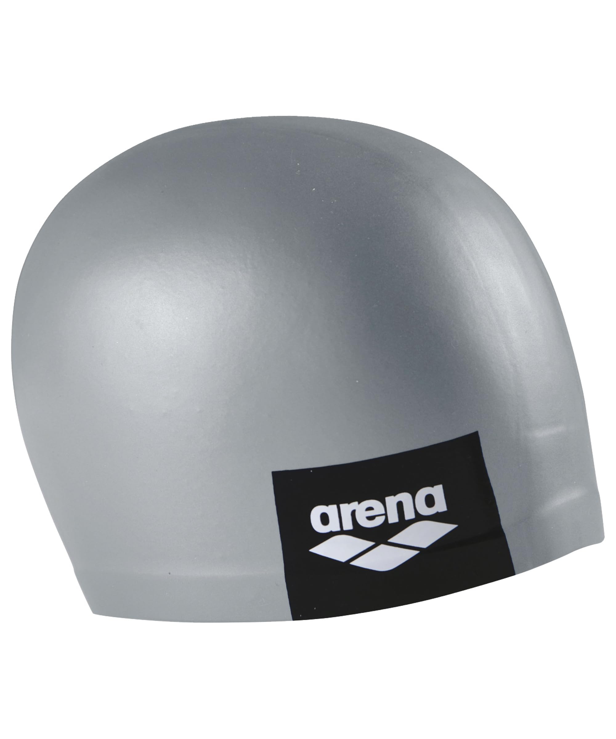 ARENA Unisex Unisex Swim LOGO MOULDED CAP, Grey, One Size UK โ image 1