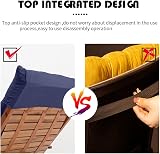 DKIEI Thicken Sun Lounger Cushion 160x50x8cm Blue Anti-Slip Straps view 3