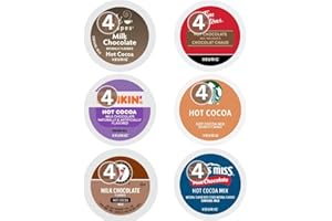 KUPIX Milk Chocolate Hot Cocoa K-Cups Pods Variety Sampler. Includes Top Brands. 24 Count