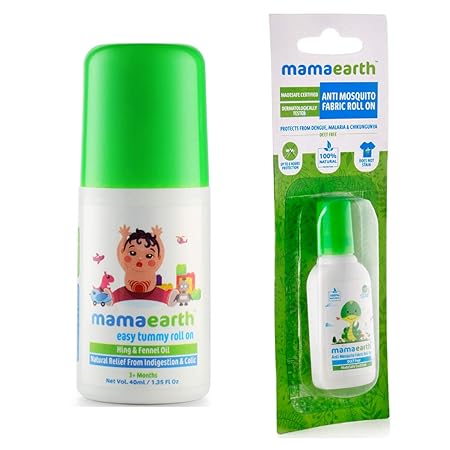 mamaearth baby tummy roll on