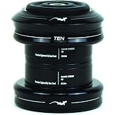 Cane Creek 10-Series External Cup Complete for 34mm Head-Tube (1-1/8-Inch Straight Steerer), Black