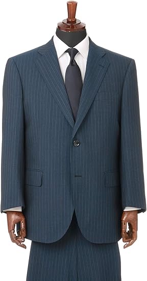 Amazon Co Jp ヨウフクノアオヤマ 洋服の青山 リーガル Regal 春夏用 スタンダードスーツ キング トール ツーパンツ E体 大きいサイズ 6号 175cm Trg011 23 服 ファッション小物