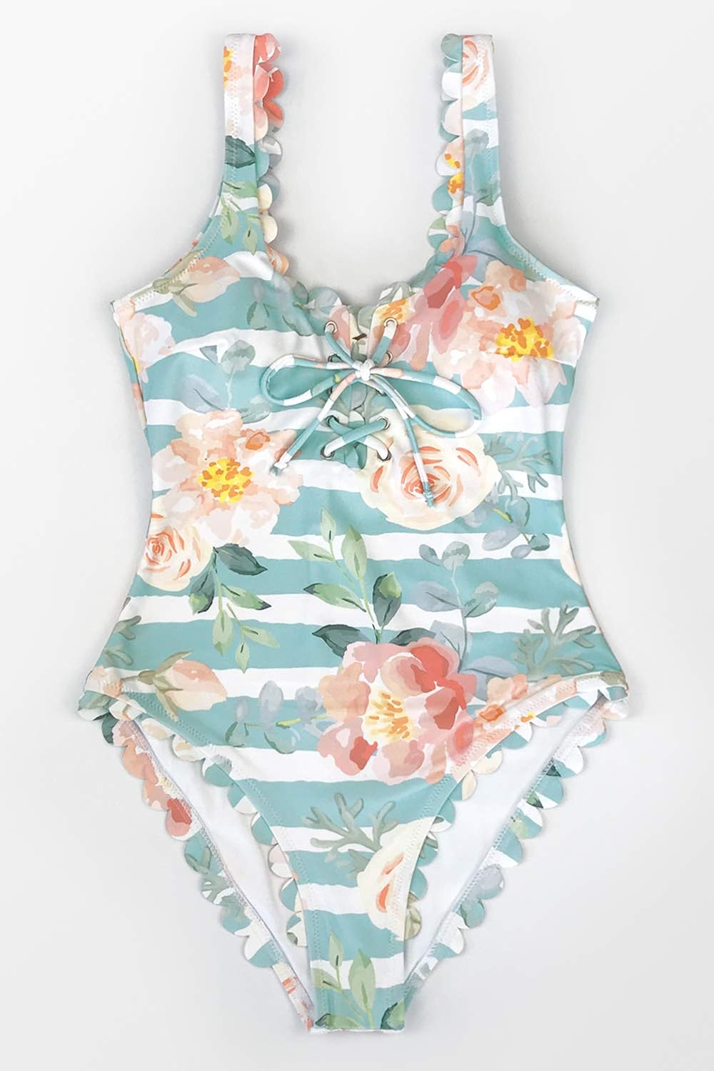 cupshe shell swimsuit