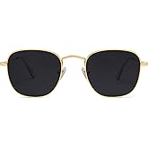 SOJOS Square Polarized Sunglasses for Men Women Classic Vintage Retro Style SJ1143