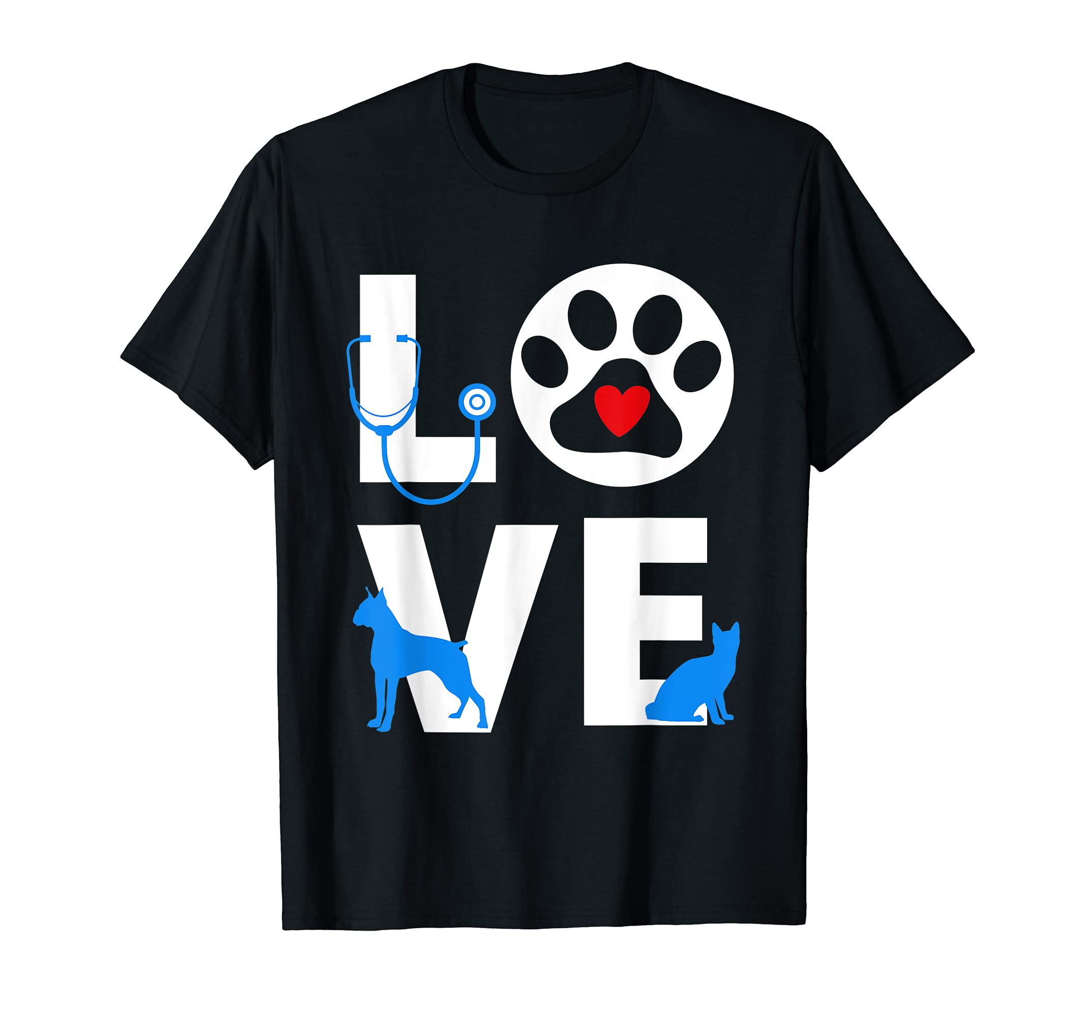 Love - Cute Veterinarian Veterinary Physician Vet Idea T-Shirt