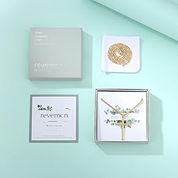 REVEMCN 14K Gold Filled Polished Beveled Cross