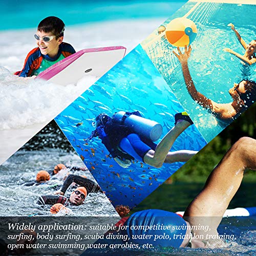 Webbed Swimming Gloves - Silicone Soft Eco-Friendly Hand Paddles for Swimming Surfing Diving Water Exercise-Increased Water Resistance for Mens/Womens/Kids(2 Pack) (Large for Men) - Thumbnail 5