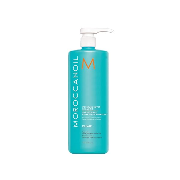 MOROCCANOIL MOISTURE REPAIR SHAMPOO, 33.8 FL. OZ.