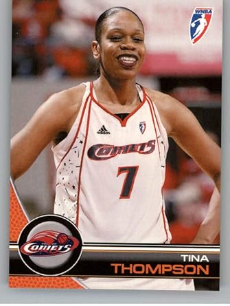 Amazon Com 2008 09 Rittenhouse Wnba Basketball 4 Tina Thompson