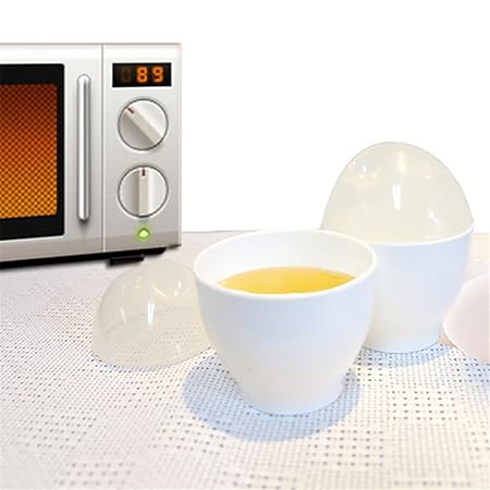 Huevera de cocina, 2 unidades de huevos de microondas para horno ...