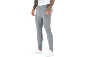 GINGTTO Mens Chinos Slim Fit Pants Stretch Dress Pants for Men