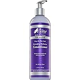 The Mane Choice The Alpha Easy On The Curls Hydration Curly Hair Conditioner, Nourishing Detangling Conditioner Enriched with Biotin & Vitamin E, Sulfate & Paraben-Free, 16 oz