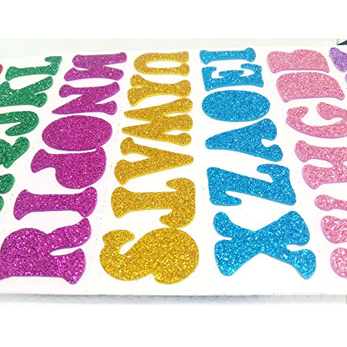 4 Stickers+Adhesive+Alphabet+Supplies+Decoration