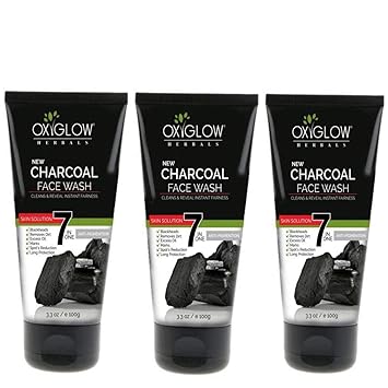 charcoal face wash oxyglow