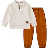 Little Boy Clothes Long Sleeve Sweatshirts+Casual Pants 2PC Fall Winter Outfits