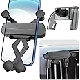 LUNQIN Car Phone Holder for 2019 2020 2021 2022 2023 2024 2025 Volvo XC40 Phone Mount SUV Auto Accessories car Interior Decoration Mobile Cell Smartphone Bracket