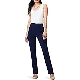 NIC+ZOE Women's 31" Avenue Side Slit Straight Pant