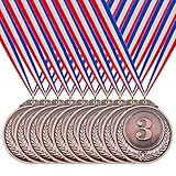 Hilitchi 10Pcs Bronze Award Medals - Olympic