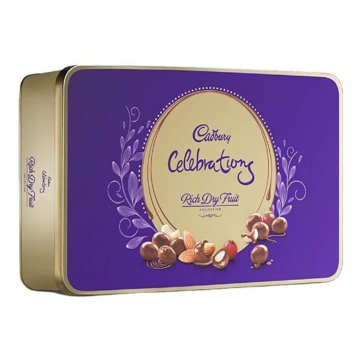 Cadbury Celebrations Rich Dry Fruit Chocolate Gift Box, 177 g