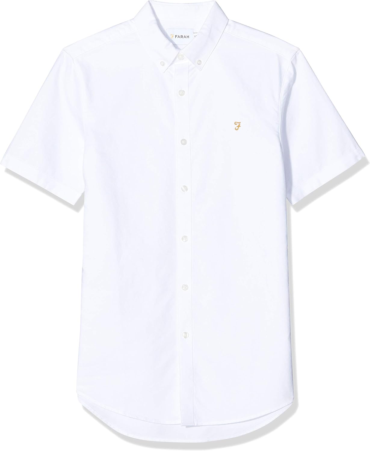 farah white oxford shirt