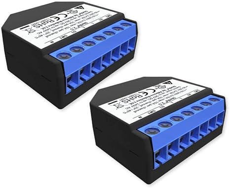 Shelly 2 5 kabelloser Schalter mit Zwei Relais fr intelligente Heimautomatisierung Amazon Alexa und Google Home