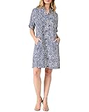 NIC+ZOE Women's Dashing DOT Devon Dress, Indigo Multi