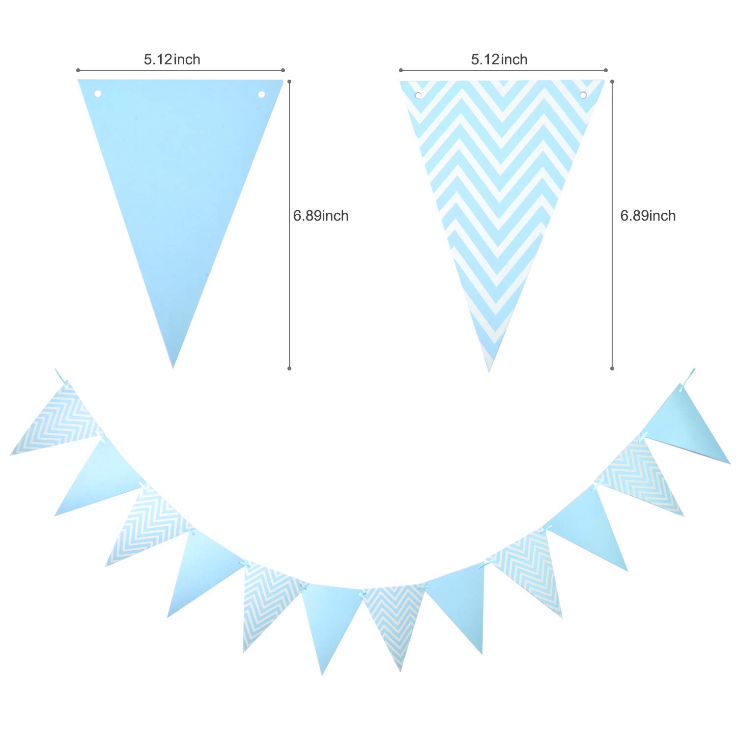 Legendog 24Pcs Dog Cat Birthday Party Supplies, Dog Boy Birthday Party Decorations, Dog Cat Birthday Party WOOF Letters Balloons, Happy Pet Birthday Party Kit (Blue)