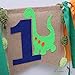 Dinosaur Highchair Banner Baby Boy 1st Birthday Party High Chair Bunting Garland Decoration