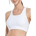 baleaf Women's UPF 50+ Swim Bra Modest Bikini Top Quick Dry Workout Sport Bra Under Rash Guard