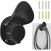 EV Charger Holder Wall Mount for J1772 - Waterproof Dock with Locking Clip, Heat-Resistant ABS - Universal for Hyundai, Audi,