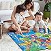 Learn & Climb Electronic Kids Map of the United States - 500 Facts and Quizzes About 50 USA States More Educational than Flash Cards and Map Puzzle Great Floor or Wall World Map for Kids Hours of Fun