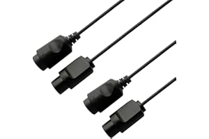 INZOFI Xahpower 2Pack 6Ft N64 Controller Extension Cable Cord for Nintendo 64 N64 Controller