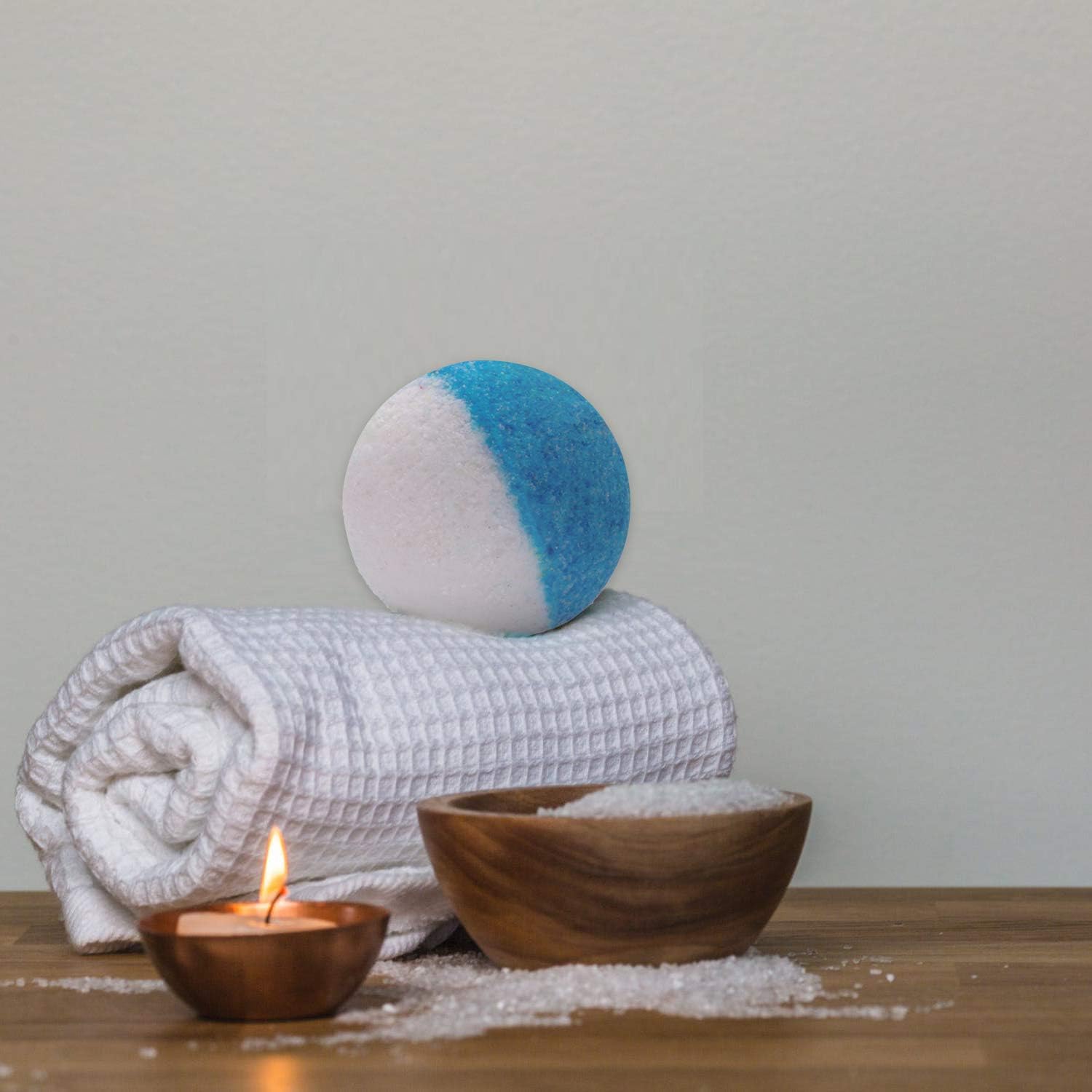 6 Organic & Natural Bath Bombs, Handmade Bubble Bath Bomb Gift Set, Rich in Essential Oil, Shea Butter, Coconut Oil, Grape Seed Oil, Fizzy Spa to Moisturize Dry Skin, Perfect Gift idea for Women.: Health & Personal Care