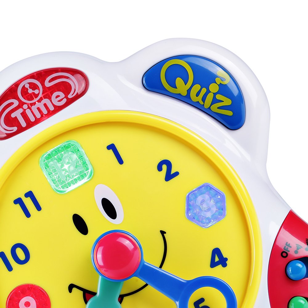 Happkid Teaching Clock Time Learning for Kids, Happy Hour Learning Toys