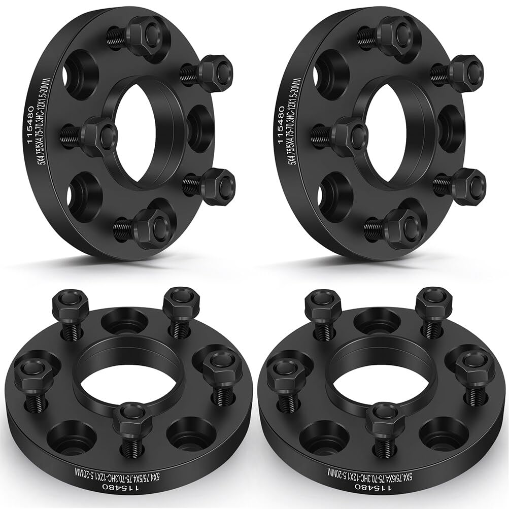 Photo 1 of ECCPP 4PCS 20mm 5 Lug Hubcentric Wheel Spacers 5x4.75 5x120.65mm to 5x120.65mm fits for 1987-2005 for Chevrolet Blazer 1984-2019 for Chevrolet Corvette 1991-2005 for GMC Jimmy