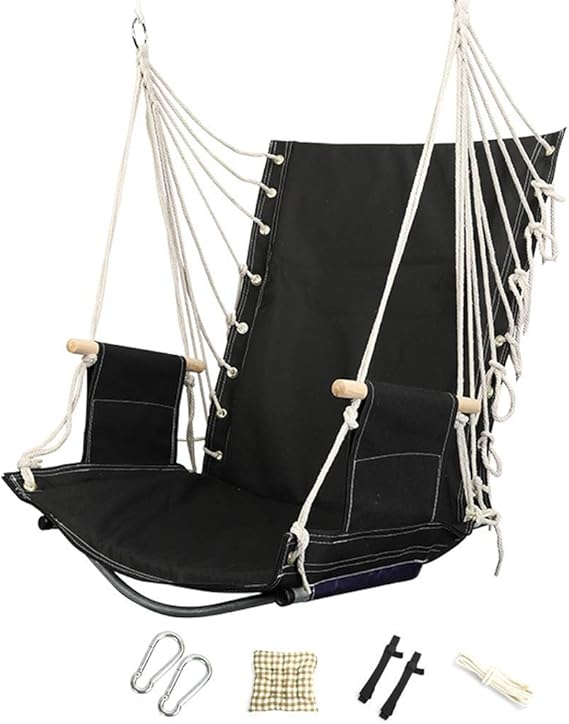 Amazon.com : Safety Oxford Cloth Hanging Swing Seat Student Dormitory Hanging Chair Child Adult 