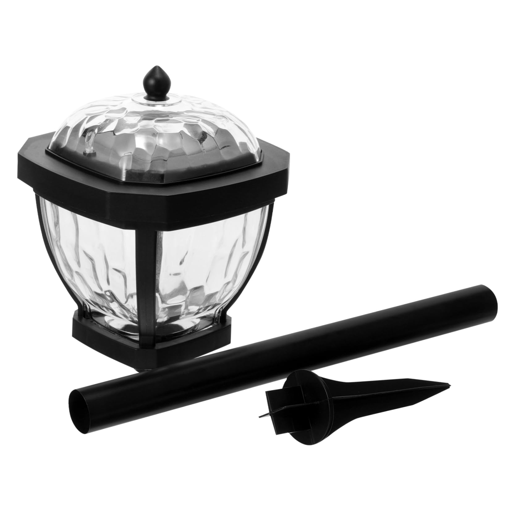 ibasenice Solar Post Cap Lights Outdoor LED Fence Post Lights for Deck Patio or Garden Decoration White Light