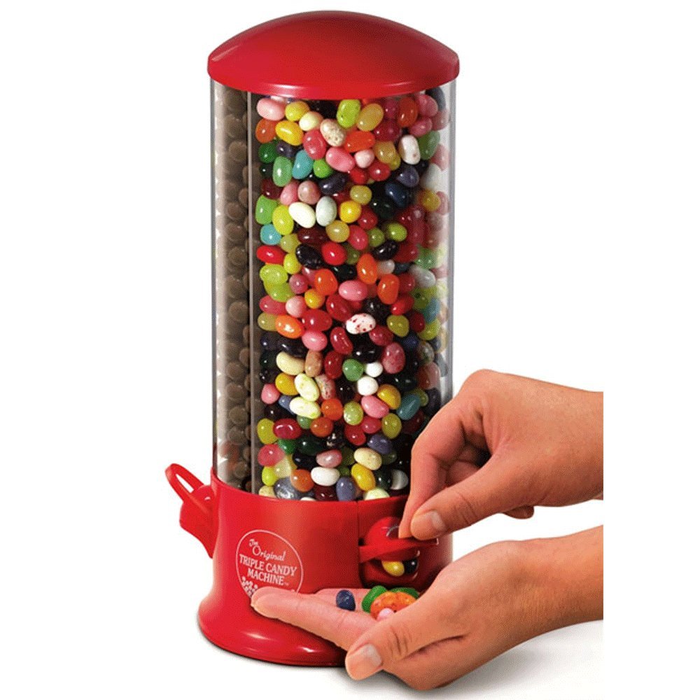 Chewing Gum Sweet Peanut Dispenser – 3 Compartments – 29 x 13 cm