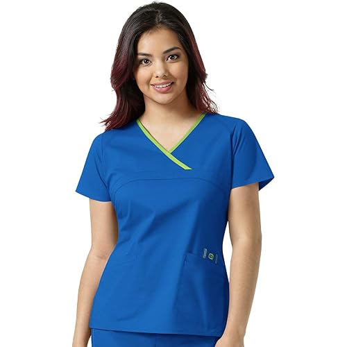 WonderWink Women's Charlize-Y-Neck Top