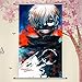 KINGS ZW A Wide Variety of Tokyo Ghoul Anime Characters Wall Scroll Hanging Decor (Kaneki Ken 1)